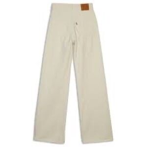 Levi Ribcage Ecru Jeans